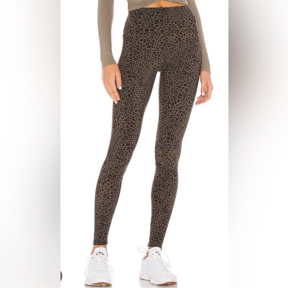 ALO cheetah print leggings